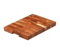 vidaXL Tabla de cortar madera maciza de acacia 42x30x4 cm