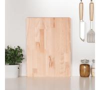 vidaXL Tabla de cortar madera maciza de haya 40x30x4 cm