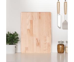 vidaXL Tabla de cortar madera maciza de haya 40x30x4 cm