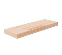 vidaXL Tabla de Estantería Almacenamiento Organizador Exhibición Salón Sala de Estar Cocina Baño Dormitorio Madera Maciza Roble sin Tratar