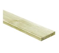 VidaXL - Tabla de terraza (8 unidades, impregnada verde, 1,16 m², jardín y terraza, baldosas de pino rústico, parquet exterior resistente, patio decorativo, tablas ecológicas