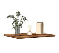 vidaXL Tablas de estantería 4 uds madera envejecida 40x30x1,5 cm