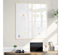 vidaXL Tablero de Anuncios 100 x 100 x 1,4 cm Madera maciza de pino