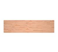 vidaXL Tablero de banco de trabajo, madera maciza de haya, 220×55×2,5 cm