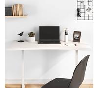 vidaXL Tablero de escritorio madera maciza pino blanco 110x55x2,5 cm
