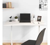 vidaXL Tablero de escritorio de madera maciza pino blanco - 110x60x2,5 cm