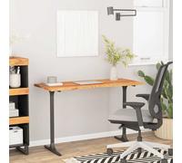 vidaXL Tablero de escritorio rectangular, superficie para oficina, madera de acacia 110x50x2,5 cm
