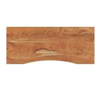 vidaXL Tablero de escritorio rectangular, superficie para oficina, madera de acacia 110x50x2,5 cm
