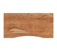 vidaXL Tablero de escritorio rectangular, madera de acacia 120x60x2,5 cm