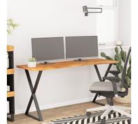 vidaXL Tablero de Escritorio Rectangular, Superficie de Mesa, Tablero de Trabajo Comedor, Superficie para Oficina, Madera de Acacia 160x50x2,5 cm
