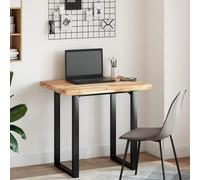 vidaXL: Tablero de escritorio sin tratar, 100x60x4 cm, madera maciza de acacia