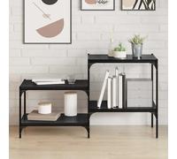 vidaXL Tablero de estantería 4 uds 60 x 40 x 1,5 cm Negro – Resistente, rectangular