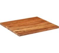 vidaXL: Tablero de mesa, 90x80x2,5 cm, rectangular, madera maciza de acacia