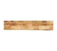 vidaXL Tablero de mesa borde natural madera maciza mango 180x20x3,8 cm