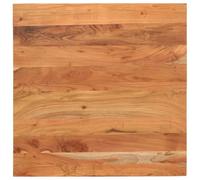 vidaXL Tablero de Mesa Cuadrado Madera Maciza de Acacia 80x80x3,8 cm