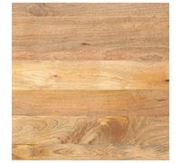 vidaXL Tablero de mesa cuadrado madera maciza de mango 70x70x2,5 cm