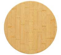 vidaXL Tablero de mesa de bambú Ø30x2,5 cm