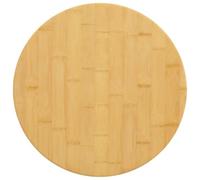 vidaXL Tablero de Mesa de bambú Ø40x2,5 cm