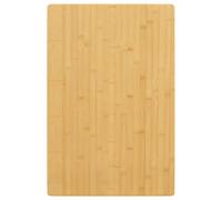 vidaXL Tablero de Mesa de bambú 40x60x2,5 cm, Tablero de Mesa de Repuesto, Tablero de Mesa de café, Tablero Mesa Rectangular