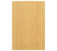 vidaXL Tablero de mesa de bambú 40x60x2,5 cm
