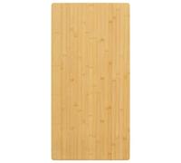 vidaXL Tablero de mesa de bambú 50x100x1,5 cm – Repuesto rectangular para mesa de café