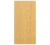 vidaXL Tablero de Mesa de bambú 50x100x2,5 cm, Tablero de Mesa de Repuesto, Tablero de Mesa de café, Tablero Mesa Rectangular