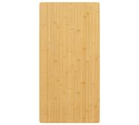 vidaXL Tablero de Mesa de bambú 50x100x4 cm