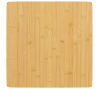 vidaXL Tablero de mesa de bambú 50x50x1,5 cm