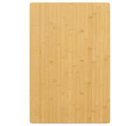 vidaXL Tablero de Mesa de bambú 60x100x2,5 cm