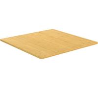 vidaXL, tablero de mesa de bambú, 80x80x1,5 cm