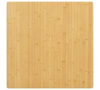 vidaXL Tablero de Mesa de bambú 90x90x1,5 cm