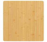 vidaXL Tablero de Mesa de Bambú Cuadrada 60 x 60 x 1,5 cm, Tablero de Mesa de Repuesto, Tablero de Mesa de Café