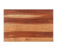 vidaXL Tablero de Mesa, Superficie de Mesita de Comedor, Tablero de Recambio, Decoración para Restaurante Cafetería, Madera Maciza de Acacia
