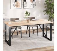 vidaXL Tablero de mesa rectangular 4 uds madera de pino 90x45x1,7 cm