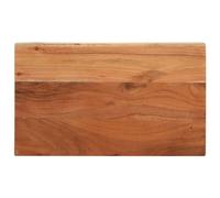 vidaXL Tablero de Mesa Rectangular de Madera Maciza de Acacia 40x20x3,8 cm, Superficie para Mesa de Centro
