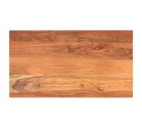 vidaXL Tablero de mesa rectangular de madera maciza de acacia 120x60x2,5 cm