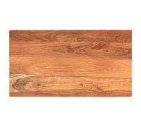 vidaXL Tablero de mesa rectangular madera maciza acacia 120x70x2,5 cm