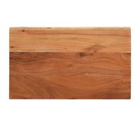 vidaXL Tablero de mesa rectangular madera maciza acacia 40x20x2,5 cm