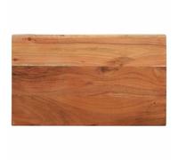 vidaXL Tablero de Mesa Rectangular Madera Maciza Acacia 50x20x3,8 cm, Superficie de Mesa, Tablero de Mesa de Madera, Tablero de Mesa de Centro