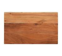 vidaXL Tablero de Mesa Rectangular Madera Maciza Acacia 50x40x2,5 cm, Superficie de Mesa, Tablero de Mesa de Madera, Tablero de Mesa de Centro
