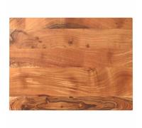 vidaXL Tablero de mesa rectangular madera maciza acacia 80x50x2,5 cm