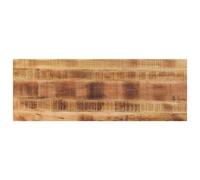 vidaXL Tablero de mesa rectangular madera maciza mango 140x50x2,5 cm