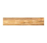 vidaXL Tablero de mesa rectangular madera maciza mango 160x20x3,8 cm