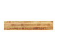 vidaXL Tablero de mesa rectangular madera maciza mango 180x20x3,8 cm