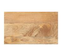 vidaXL Tablero de mesa rectangular madera maciza mango 60x30x2,5 cm