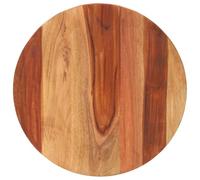 vidaXL Tablero de Mesa Redonda Madera Maciza de Acacia 15-16 mm 50 cm
