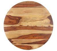 vidaXL Tablero de mesa redonda – Recambio para comedor, madera maciza de acacia