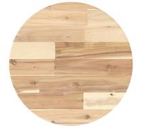 vidaXL Tablero de Mesa Redondo Madera Maciza de Acacia Ø40x4 cm