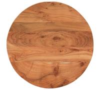 vidaXL Tablero de mesa redondo madera maciza de acacia Ø50x2,5 cm
