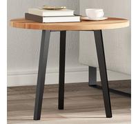 vidaXL Tablero de mesa redondo madera maciza de acacia Ø50x2 cm